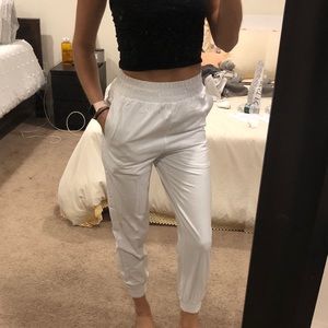 Carmar Denim (LF) White Joggers